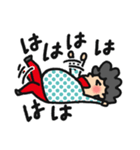 アフロ スタンプ（個別スタンプ：22）