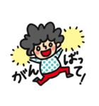 アフロ スタンプ（個別スタンプ：29）