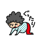 アフロ スタンプ（個別スタンプ：31）