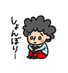 アフロ スタンプ（個別スタンプ：32）