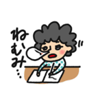 アフロ スタンプ（個別スタンプ：37）