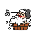 アフロ スタンプ（個別スタンプ：38）