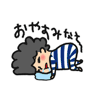 アフロ スタンプ（個別スタンプ：39）