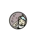 わたしましま印➕魚（個別スタンプ：5）