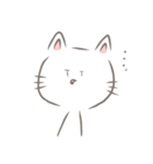 ねこちゃんであいさつ（個別スタンプ：4）
