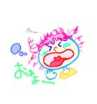 クラちゃんとロップちゃん（個別スタンプ：3）