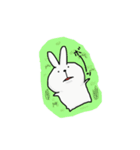恐竜とうさぎ（個別スタンプ：18）