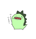 恐竜とうさぎ（個別スタンプ：23）