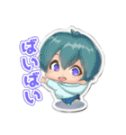かわいい2頭身miniキャラスタンプセット（個別スタンプ：18）
