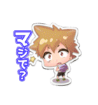 かわいい2頭身miniキャラスタンプセット（個別スタンプ：19）