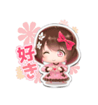 かわいい2頭身miniキャラスタンプセット（個別スタンプ：22）