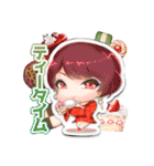 かわいい2頭身miniキャラスタンプセット（個別スタンプ：26）