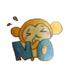 色鉛筆のいきものたち（個別スタンプ：7）