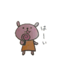 色鉛筆のいきものたち（個別スタンプ：9）