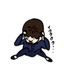 愉快な学生達（個別スタンプ：6）