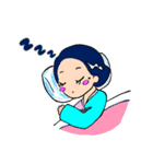 女将な彼女（個別スタンプ：4）
