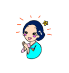 女将な彼女（個別スタンプ：5）