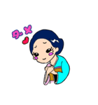 女将な彼女（個別スタンプ：6）