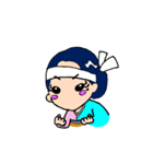 女将な彼女（個別スタンプ：7）