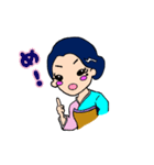 女将な彼女（個別スタンプ：16）