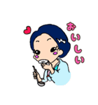 女将な彼女（個別スタンプ：19）