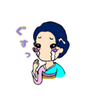 女将な彼女（個別スタンプ：33）