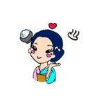 女将な彼女（個別スタンプ：38）
