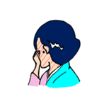 女将な彼女（個別スタンプ：40）