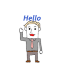 ポジティブなサラリーマン（個別スタンプ：4）