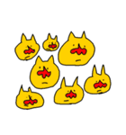 刺激的な猫（個別スタンプ：4）