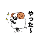 ひつじ スタンプ sheep line stamp（個別スタンプ：20）