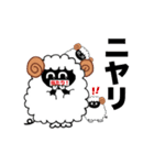 ひつじ スタンプ sheep line stamp（個別スタンプ：40）
