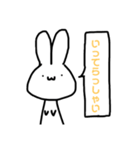 無心うさぎ（個別スタンプ：23）