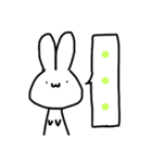 無心うさぎ（個別スタンプ：40）