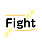 ♡シンプル文字♡英語（個別スタンプ：13）