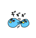 みずいろのとり☆（個別スタンプ：10）