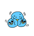 みずいろのとり☆（個別スタンプ：26）