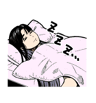 ろくろ首と二口女（個別スタンプ：4）