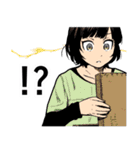 ろくろ首と二口女（個別スタンプ：15）