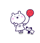 しろくまほっぺちゃん（個別スタンプ：14）