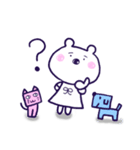 しろくまほっぺちゃん（個別スタンプ：15）