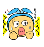 ウサギになりたいジャガイモくん（個別スタンプ：3）