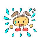 ウサギになりたいジャガイモくん（個別スタンプ：34）