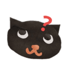 黒猫くーちゃんスタンプ（個別スタンプ：3）