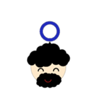 もじゃゲノムさん（個別スタンプ：1）
