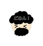 もじゃゲノムさん（個別スタンプ：3）