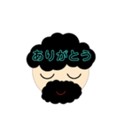 もじゃゲノムさん（個別スタンプ：15）