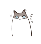 太めな猫のラグドールさん（個別スタンプ：21）