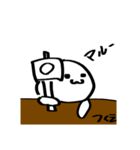 まんまるお顔のスタンプ Face stamp（個別スタンプ：1）