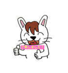 ラビッキィ〜☆の日常スタンプ（個別スタンプ：3）